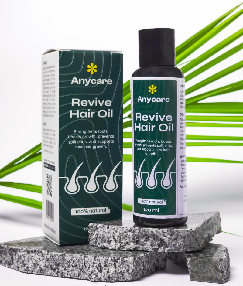 Revive Hair Oil - 100% Organic Solution for All Hair Problems - Image 2